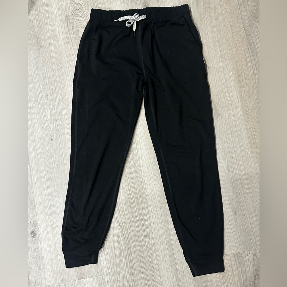 Heather Black Vuori Joggers